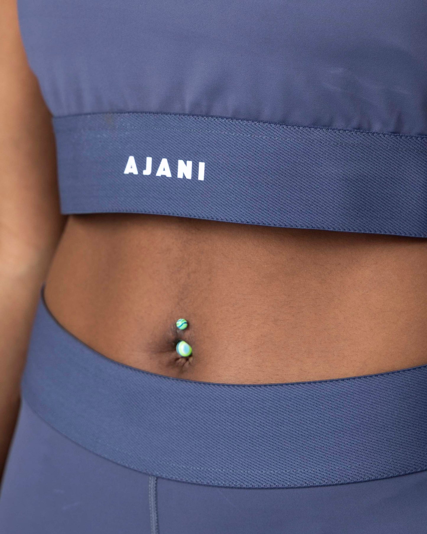 Ajani Shakeout Short Sleeve Crop Shirt